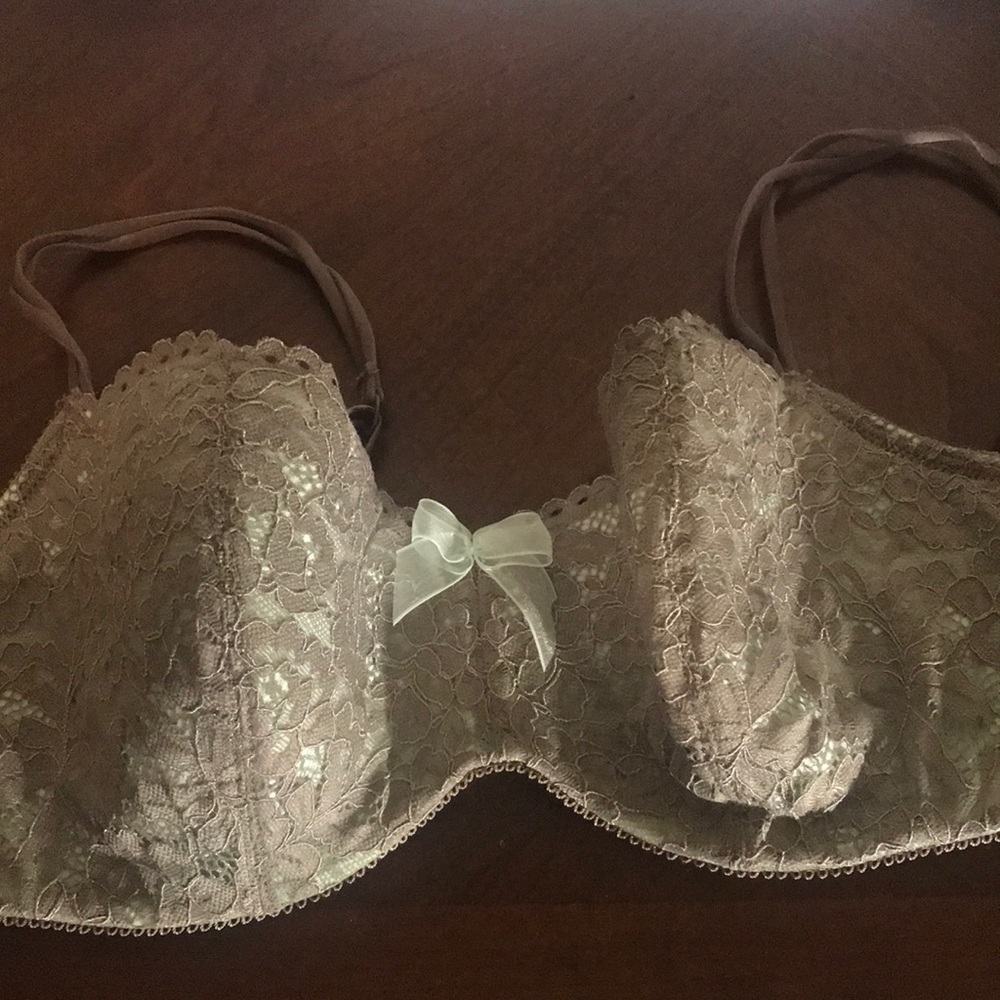 Lace shelf bra. Never worn.